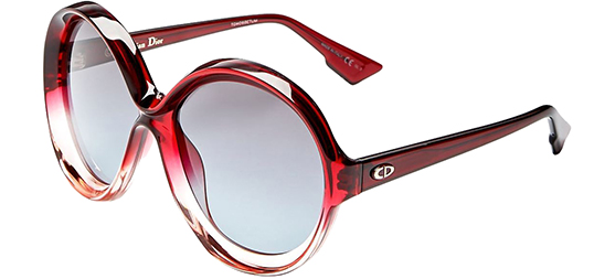Dior Bianca Women's Oversize Sunglasses w/ Gradient Lens 00T5 I7 - Made ...