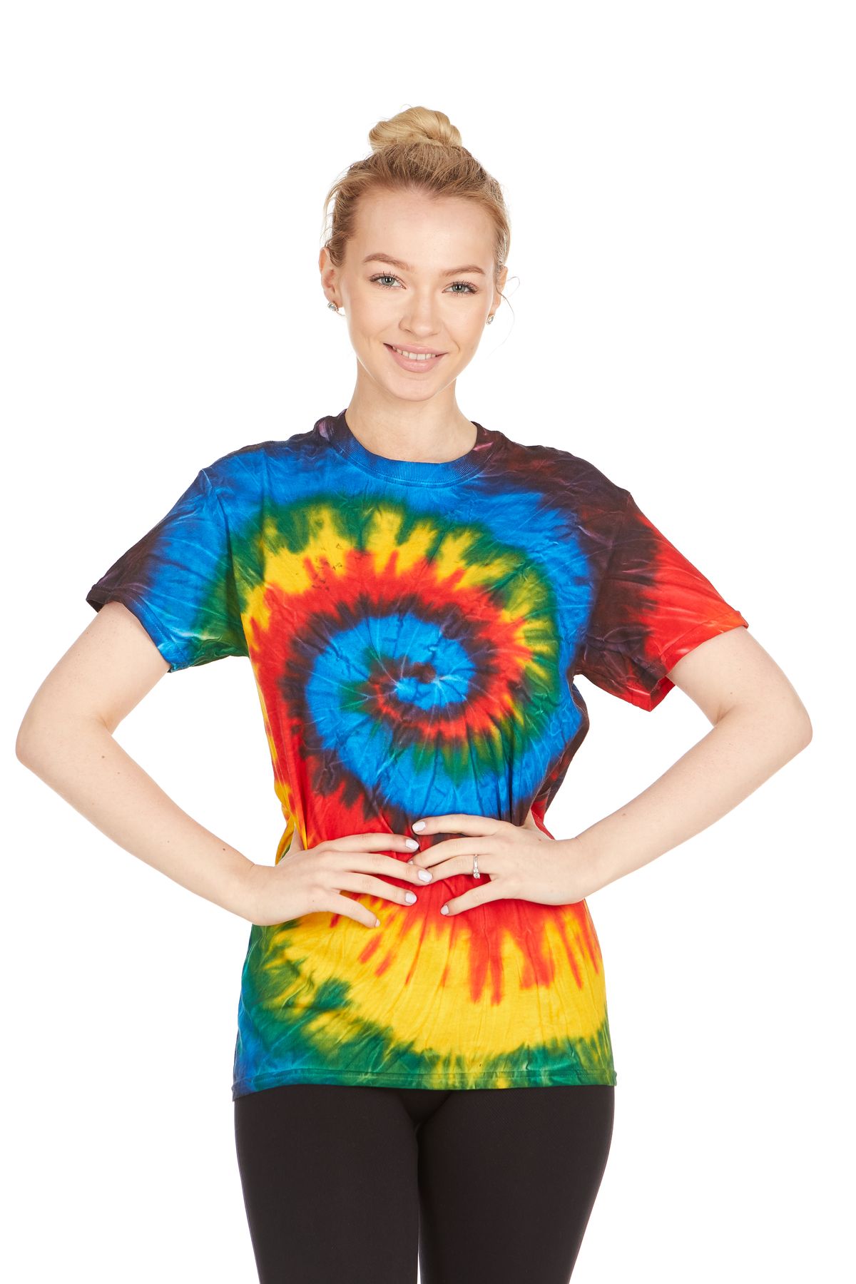 Tie Dye Style T-Shirts for Men and Women - Fun, Multi Color Tops by ...
