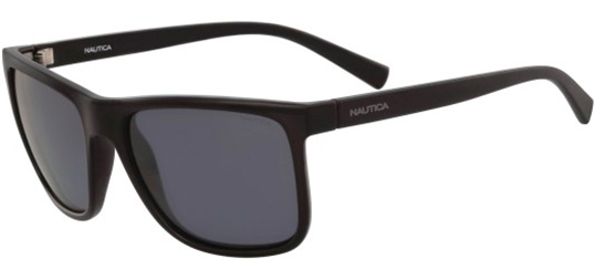 Nautica Polarized Men's Black Classic Squared Sunglasses - N3623SP 001 ...