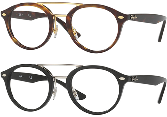Ray-Ban Optical Men's Retro Browline Pantos Eyeglass Frames - 0RX5354